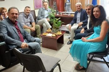 Συνάντηση Περιφερειακού Διευθυντή Εκπαίδευσης Κεντρικής Μακεδονίας με το Διευθυντή ΔΔΕ Ημαθίας