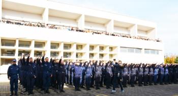 Με επισημότητα η τελετή ορκωμοσίας των 294 δοκίμων της Σχολής Αστυφυλάκων Νάουσας