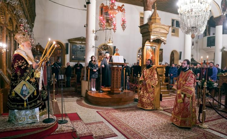 Πρώτος κοινός εορτασμός της Αγίας Άννης και του Οσίου Γερασίμου στην αγιοτόκο πόλη της Ναούσης 