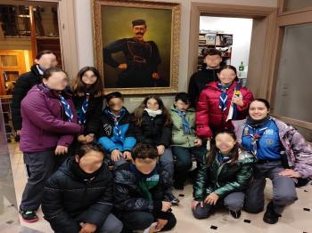 Επίσκεψη προσκόπων στο Βλαχογιάννειο Μουσείο