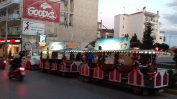 Εμπορικός Σύλλογος Βέροιας : Και φέτος στους δρόμους της πόλης το Χριστουγεννιάτικο τρενάκι