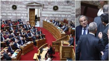 Βουλή: Με 262 «ναι» πέρασε η τροπολογία για τους μετανάστες – Καταψήφισε ο Σαμαράς