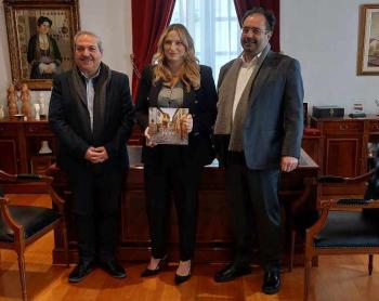 Συνάντηση του Δημάρχου Βέροιας με τη Συντονίστρια του Γραφείου του Πρωθυπουργού στη Θεσσαλονίκη Έλενα Σώκου
