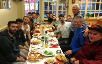 Δείπνο της ανδρικής ομάδας μπάσκετ του ΦΙΛΙΠΠΟΥ Βέροιας στη ROMA PIZZA 