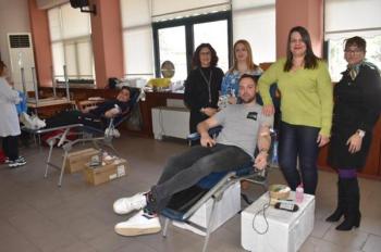 Πετυχημένη η εθελοντική αιμοδοσία στο ΚΑΠΗ Αλεξάνδρειας