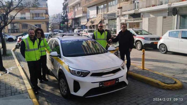 Νέο όχημα παρέλαβε η Δημοτική Αστυνομία Βέροιας
