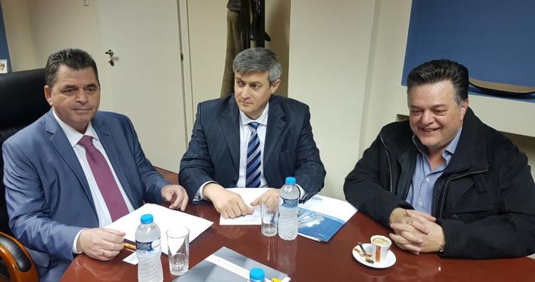 Επίσκεψη του Μολδαβού πρέσβη στον αντιπεριφερειάρχη Ημαθίας Κώστα Καλαϊτζίδη