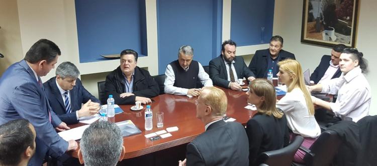Επίσκεψη του Μολδαβού πρέσβη στον αντιπεριφερειάρχη Ημαθίας Κώστα Καλαϊτζίδη