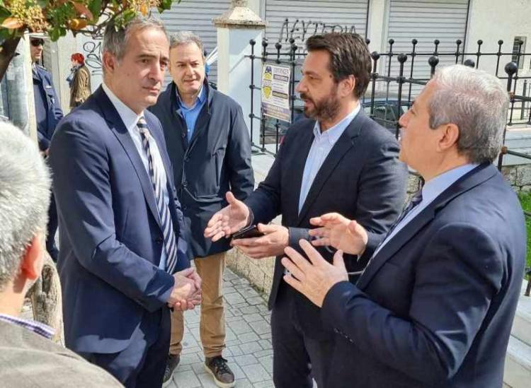 Επίσκεψη του υφυπουργού Εσωτερικών, αρμόδιου για θέματα Μακεδονίας και Θράκης, κ. Στάθη Κωνσταντινίδη, στην Ημαθία