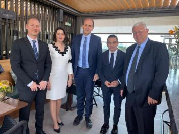Συνάντηση Βεσυρόπουλου με την Πρέσβη της Σλοβακίας – Εκτενής αναφορά στον τουρισμό της Ημαθίας