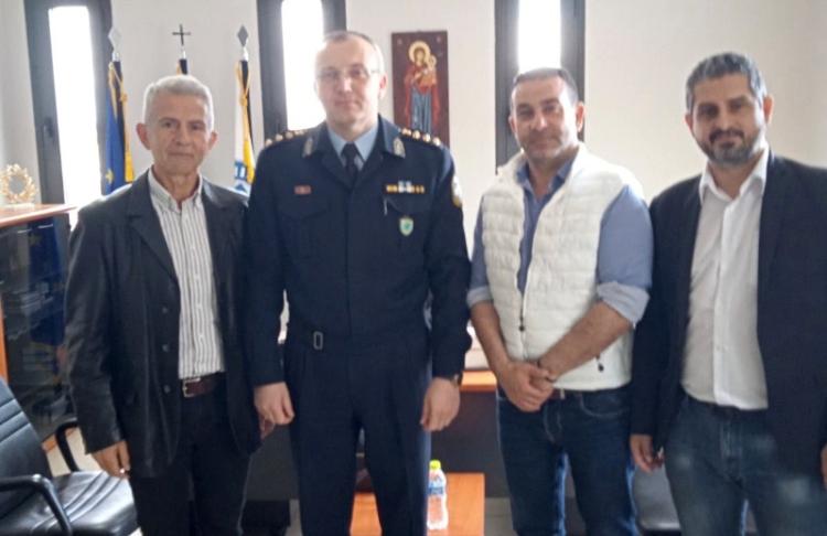 Επίσκεψη κλιμακίου της ΝΕ ΣΥΡΙΖΑ-ΠΣ Ημαθίας στον Αστυνομικό Διευθυντή Ημαθίας