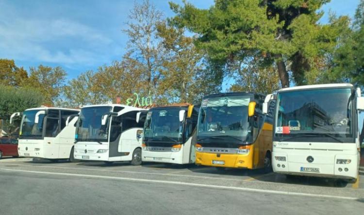 Σκέψεις για νέες θέσεις στάθμευσης τουριστικών λεωφορείων