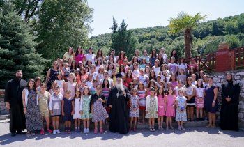 Τρίτη περίοδος φιλοξενίας παιδιών στις εγκαταστάσεις της Ιεράς Μονής Παναγίας Δοβρά