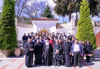 Επίσκεψη μαθητών του Εκκλησιαστικού Λυκείου Νεαπόλεως στην Ιερά Μητρόπολη Βεροίας