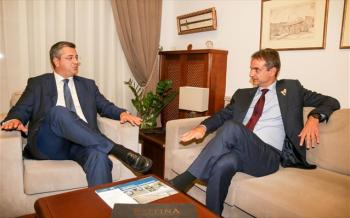 Συνάντηση του Περιφερειάρχη Κεντρικής Μακεδονίας Απόστολου Τζιτζικώστα με τον Πρόεδρο της Νέας Δημοκρατίας Κυριάκο Μητσοτάκη