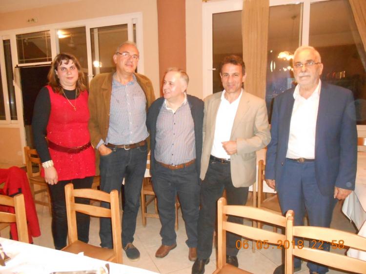 Επίσκεψη του πρώην βουλευτή ΣΥΡΙΖΑ, οικονομολόγου Κ. Λαπαβίτσα, στην Ημαθία