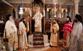 Ιερά Αγρυπνία επί τη εορτή της Αποδόσεως του Πάσχα στο Μητροπολιτικό Ναό Βεροίας