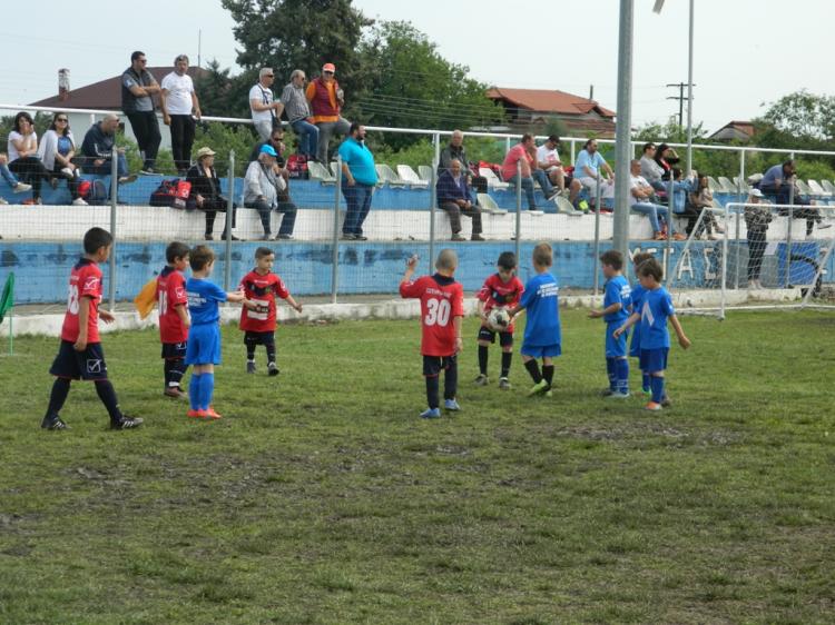 Η δράση της ποδοσφαιρικής ακαδημίας Μέγας Αλέξανδρος Αγίας Μαρίνας το σαββατοκύριακο