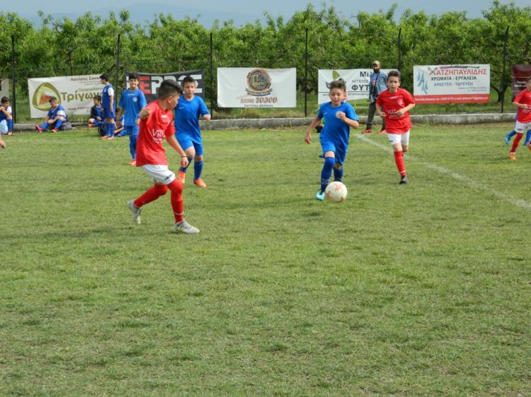 Η δράση της ποδοσφαιρικής ακαδημίας Μέγας Αλέξανδρος Αγίας Μαρίνας το σαββατοκύριακο