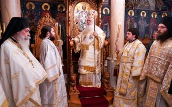 Ιερά Αγρυπνία επί τη εορτή της Αναλήψεως του Σωτήρος στην Ιερά Μονή Παναγίας Δοβρά Βεροίας