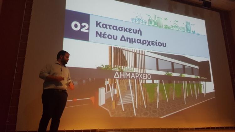 Παρουσίασε τον αναπτυξιακό σχεδιασμό για τον αστικό ιστό της Νάουσας ο Νίκος Κουτσογιάννης