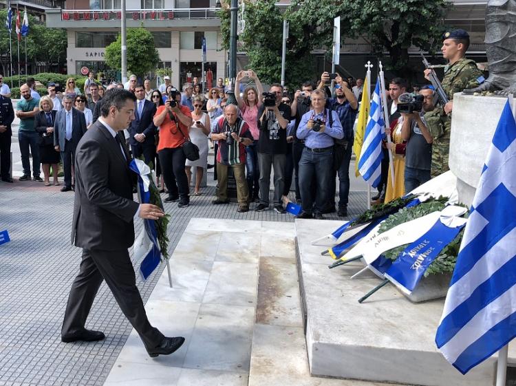 Ο Απ. Τζιτζικώστας στις εκδηλώσεις για την ημέρα μνήμης της γενοκτονίας των Ελλήνων του Πόντου στη Θεσσαλονίκη