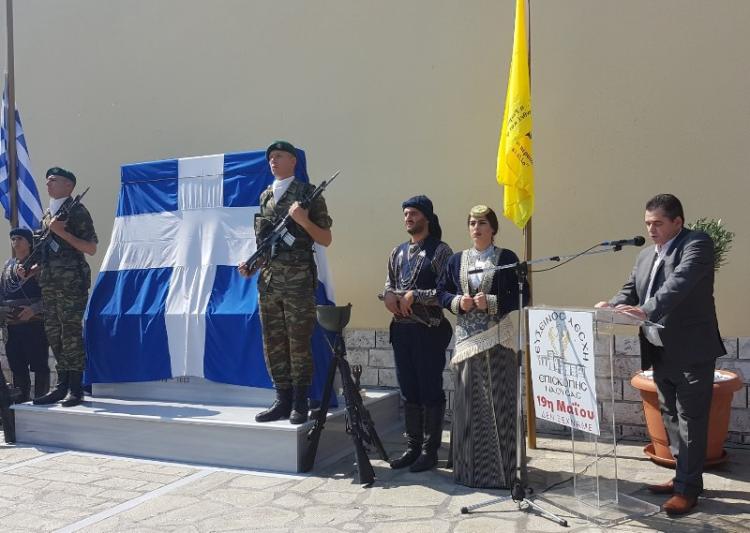 Ο αντιπεριφερειάρχης Ημαθίας Κ.Καλαϊτζίδης στις εκδηλώσεις για την ημέρα μνήμης της Ποντιακής Γενοκτονίας, στην Επισκοπή Νάουσας