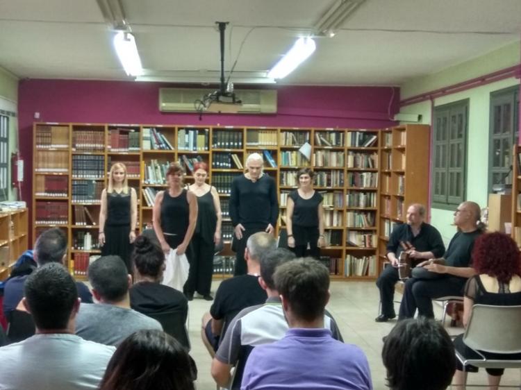 Παράσταση «playback θεάτρου» στη θεραπευτική κοινότητα ΚΕΘΕΑ Ιθάκη από ομάδα της Βέροιας