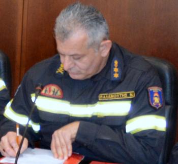 Διοικητής Πυροσβεστικών Υπηρεσιών Ημαθίας, ο Αντιπύραρχος Νίκος Παλαμούτης