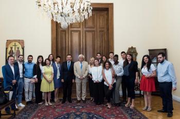 Συνάντηση του Προέδρου της Ελληνικής Δημοκρατίας με το Ίδρυμα Vodafone