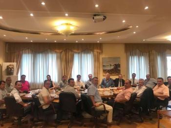 Συνεδρίαση Διοικητικού Συμβουλίου ΣΕΒΕ στον ιστορικό χώρο του λιμανιού της Θεσσαλονίκης