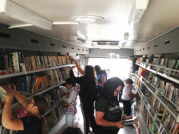 Η Κινητή Μονάδα της Δημόσιας Κεντρικής Βιβλιοθήκης Βέροιας στο Ξηρολίβαδο